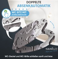 Soft Close Toilet Seat Dewdrop