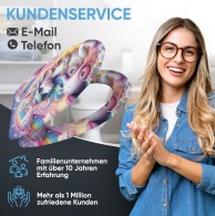 WC-Sitz mit Absenkautomatik und Schnellverschluss Einhorn - Premium Toilettendeckel direkt vom Hersteller