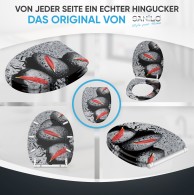 WC-Sitz mit Absenkautomatik und Schnellverschluss Elegance - Premium Toilettendeckel direkt vom Hersteller