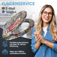 WC-Sitz mit Absenkautomatik und Schnellverschluss Graffiti - Premium Toilettendeckel direkt vom Hersteller