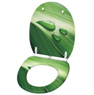 3-teiliges Badezimmer Set Green Leaf