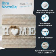 Badematte Home 53 x 53 cm