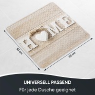 Badematte Home 53 x 53 cm