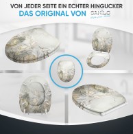 WC-Sitz mit Absenkautomatik und Schnellverschluss Hortus - Premium Toilettendeckel direkt vom Hersteller