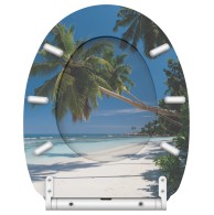 6-teiliges Badezimmer Set Karibik