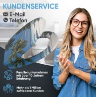WC-Sitz mit Absenkautomatik und Schnellverschluss Karibik - Premium Toilettendeckel direkt vom Hersteller