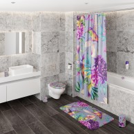 3-teiliges Badezimmer Set Kolibri