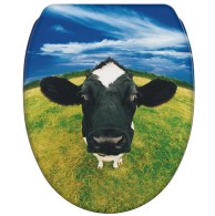 Soft Close Toilet Seat Cow