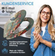 WC-Sitz mit Absenkautomatik und Schnellverschluss Petalo - Premium Toilettendeckel direkt vom Hersteller