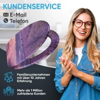 WC-Sitz mit Absenkautomatik und Schnellverschluss Lavendel - Premium Toilettendeckel direkt vom Hersteller
