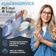 WC-Sitz mit Absenkautomatik und Schnellverschluss Leuchtturm - Premium Toilettendeckel direkt vom Hersteller