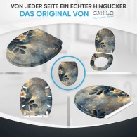 WC-Sitz mit Absenkautomatik und Schnellverschluss Lilybud - Premium Toilettendeckel direkt vom Hersteller