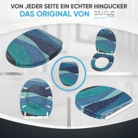 WC-Sitz mit Absenkautomatik und Schnellverschluss Marin - Premium Toilettendeckel direkt vom Hersteller