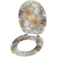 WC-Sitz Marmor Braun - Premium Toilettendeckel direkt vom Hersteller