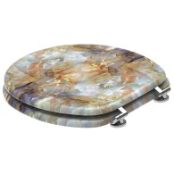 WC-Sitz Marmor Braun - Premium Toilettendeckel direkt vom Hersteller