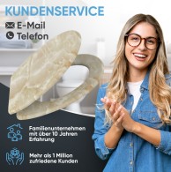 WC-Sitz mit Absenkautomatik und Schnellverschluss Marmor Natur - Premium Toilettendeckel direkt vom Hersteller