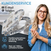 WC-Sitz mit Absenkautomatik und Schnellverschluss Meeresbrise - Premium Toilettendeckel direkt vom Hersteller