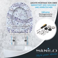 Soft Close Toilet Seat Mosaic World
