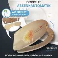 WC-Sitz mit Absenkautomatik und Schnellverschluss Mum - Premium Toilettendeckel direkt vom Hersteller