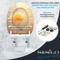 WC-Sitz mit Absenkautomatik und Schnellverschluss Mum - Premium Toilettendeckel direkt vom Hersteller