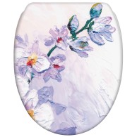 WC-Sitz mit Absenkautomatik und Schnellverschluss Orchidee - Premium Toilettendeckel direkt vom Hersteller