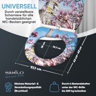 WC-Sitz mit Absenkautomatik und Schnellverschluss Paris - Premium Toilettendeckel direkt vom Hersteller