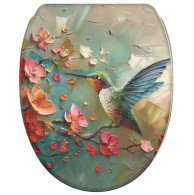 WC-Sitz mit Absenkautomatik und Schnellverschluss Petalo - Premium Toilettendeckel direkt vom Hersteller