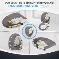 WC-Sitz mit Absenkautomatik und Schnellverschluss Pretty - Premium Toilettendeckel direkt vom Hersteller