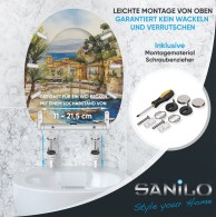 WC-Sitz mit Absenkautomatik und Schnellverschluss Riviera - Premium Toilettendeckel direkt vom Hersteller
