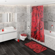 WC-Sitz mit Absenkautomatik und Schnellverschluss Rosen - Premium Toilettendeckel direkt vom Hersteller