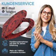 WC-Sitz mit Absenkautomatik und Schnellverschluss Rosen - Premium Toilettendeckel direkt vom Hersteller