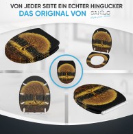 WC-Sitz mit Absenkautomatik und Schnellverschluss Royal - Premium Toilettendeckel direkt vom Hersteller