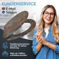 WC-Sitz mit Absenkautomatik und Schnellverschluss Rusty - Premium Toilettendeckel direkt vom Hersteller