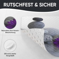 Badematte Energy Stones 53 x 53 cm