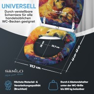 WC-Sitz mit Absenkautomatik und Schnellverschluss Snuggle - Premium Toilettendeckel direkt vom Hersteller