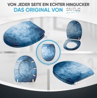 WC-Sitz mit Absenkautomatik und Schnellverschluss Solium - Premium Toilettendeckel direkt vom Hersteller