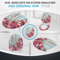 WC-Sitz mit Absenkautomatik und Schnellverschluss Spring - Premium Toilettendeckel direkt vom Hersteller