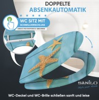 Soft Close Toilet Seat Starfish