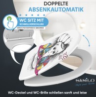 WC-Sitz mit Absenkautomatik und Schnellverschluss Stay Cool - Premium Toilettendeckel direkt vom Hersteller