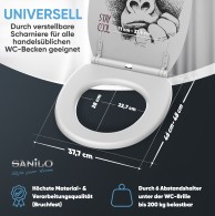 WC-Sitz mit Absenkautomatik und Schnellverschluss Stay Cool - Premium Toilettendeckel direkt vom Hersteller