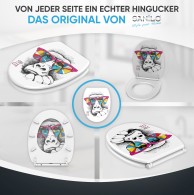 WC-Sitz mit Absenkautomatik und Schnellverschluss Stay Cool - Premium Toilettendeckel direkt vom Hersteller