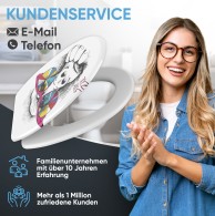 WC-Sitz mit Absenkautomatik und Schnellverschluss Stay Cool - Premium Toilettendeckel direkt vom Hersteller