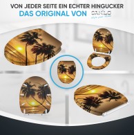 WC-Sitz mit Absenkautomatik und Schnellverschluss Summer - Premium Toilettendeckel direkt vom Hersteller