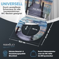 Soft Close Toilet Seat Harmony