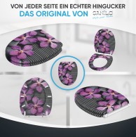 WC-Sitz mit Absenkautomatik und Schnellverschluss Vanda - Premium Toilettendeckel direkt vom Hersteller