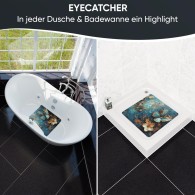 Badematte Mariposa 53 x 53 cm