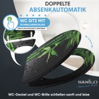 WC-Sitz mit Absenkautomatik und Schnellverschluss Virella - Premium Toilettendeckel direkt vom Hersteller