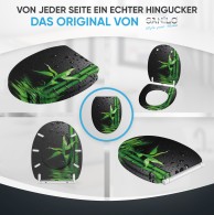 WC-Sitz mit Absenkautomatik und Schnellverschluss Virella - Premium Toilettendeckel direkt vom Hersteller