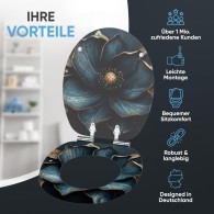 WC-Sitz mit Absenkautomatik Bellezza - Premium Toilettendeckel direkt vom Hersteller