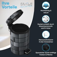 Kosmetikeimer Cube 3 Liter